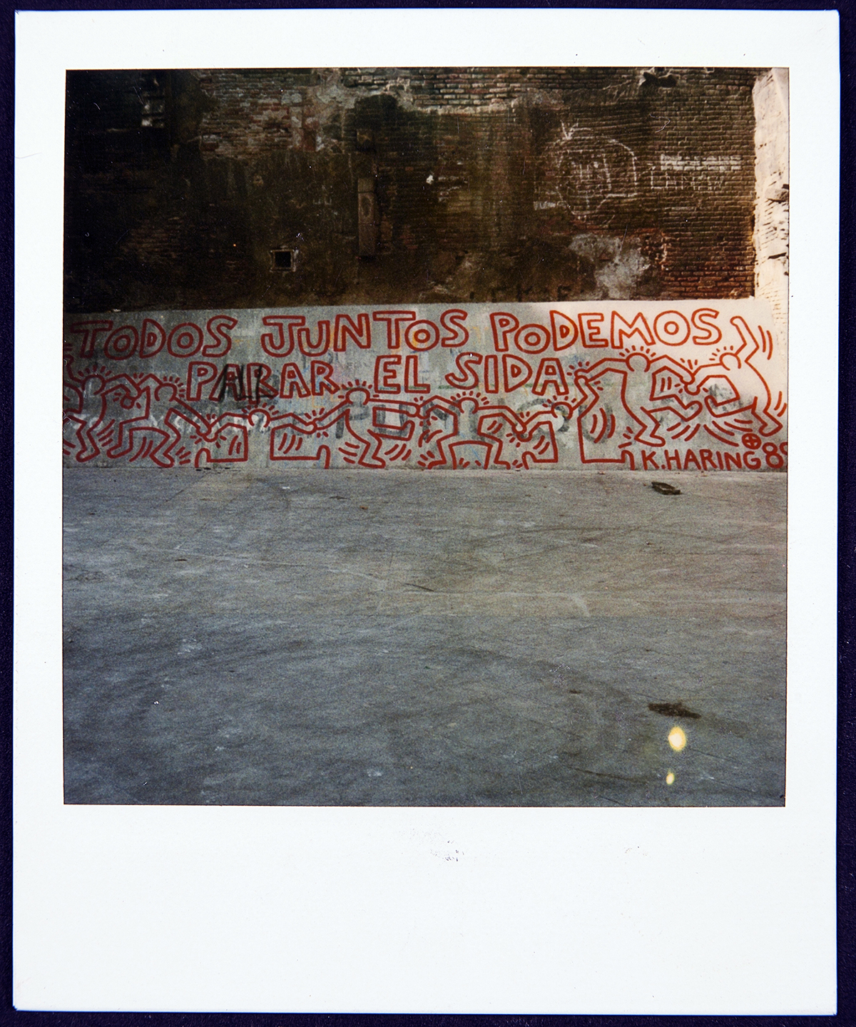 AIDS mural Barcelona
