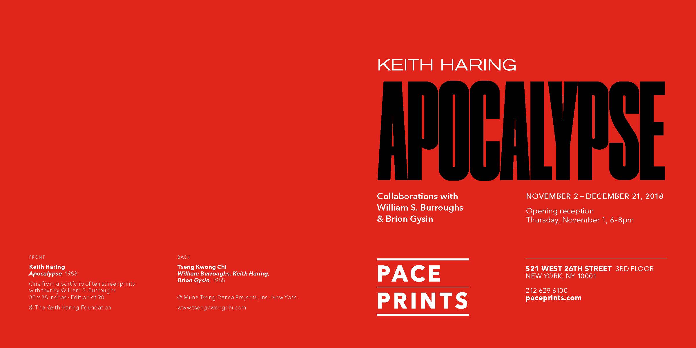 Pace Prints Apocalypse