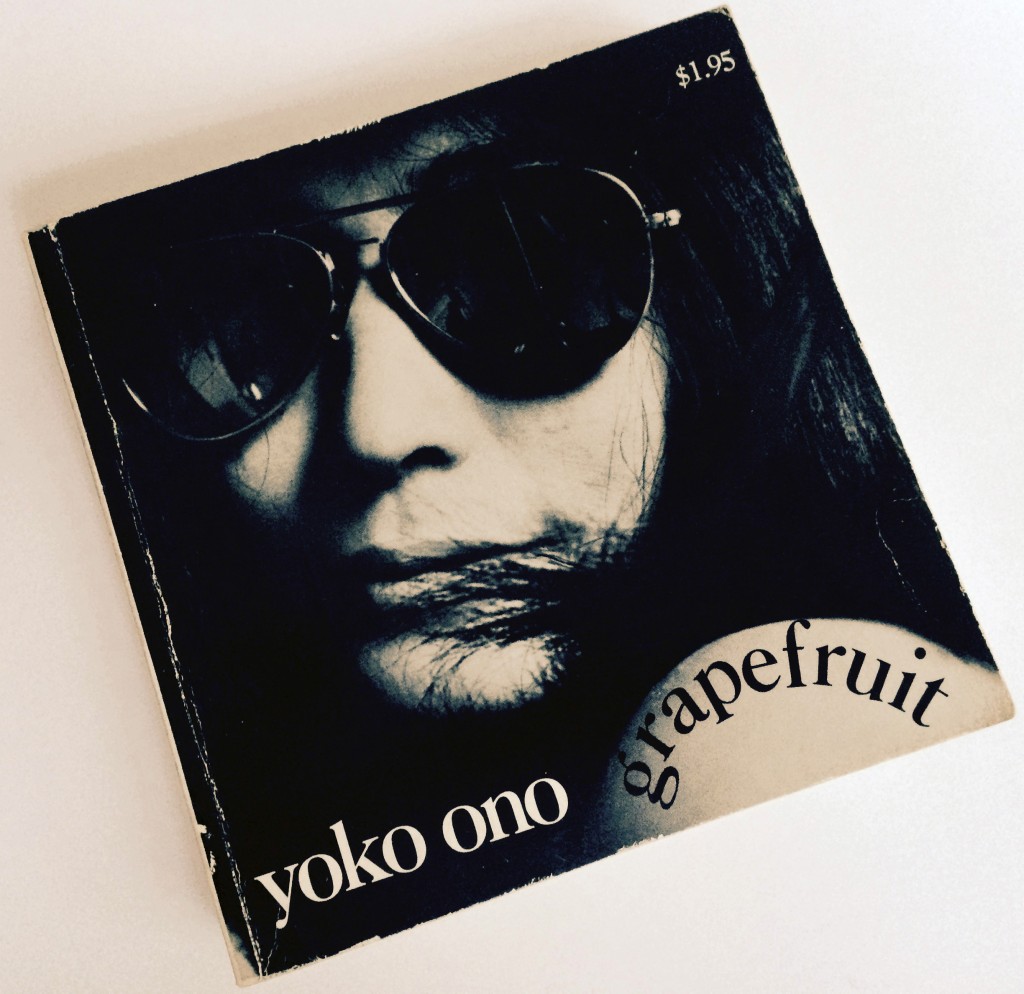 yoko ono grapefruit analysis of handpiece 1963 summer